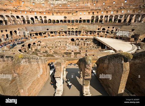 Inside The Colosseum Hi Res Stock Photography And Images Alamy