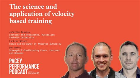 Science And Application Of Velocity Based Training Youtube