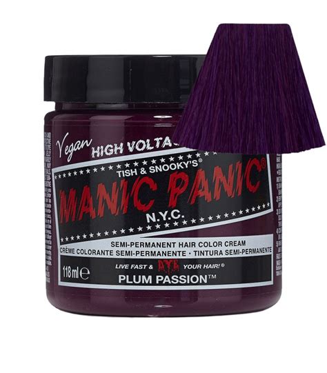 Tinte Classic Fantasía Plum Passion 118 Ml Manic Panic 1103