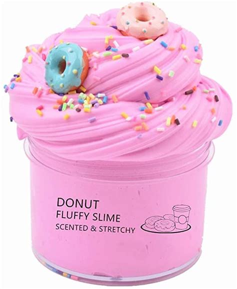 Ymdy Donut Slime With Charms Scented Butter Slime Non