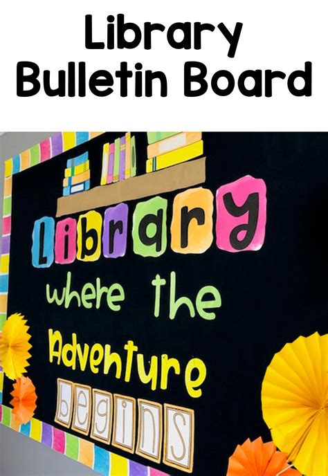 Back To School Bulletin Board Library Bulletin Board Elementary