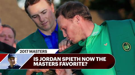 Is Jordan Spieth The Masters Favorite Youtube