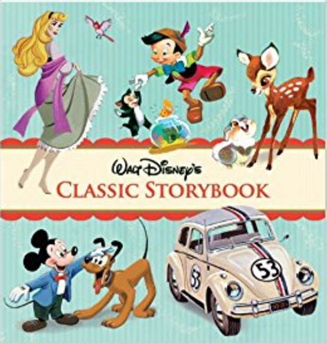 Walt Disney Classic Storybook Story Book Collection Hardcover Rd