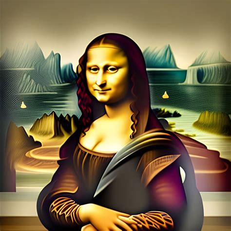 Mona Lisa 50k Contest Entry Ai Generated Artwork Nightcafe Creator