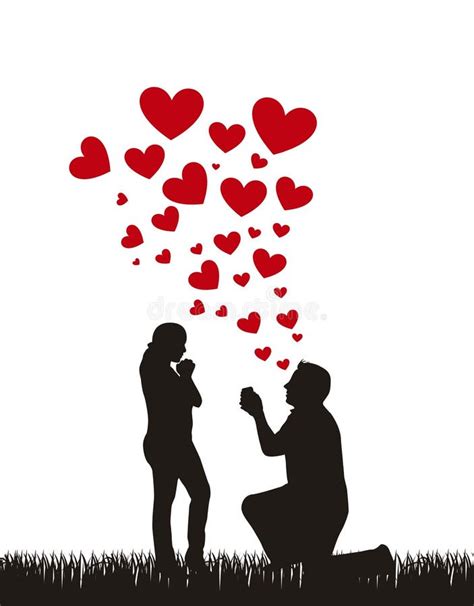 Proposal Silhouette Stock Illustrations 2829 Proposal Silhouette