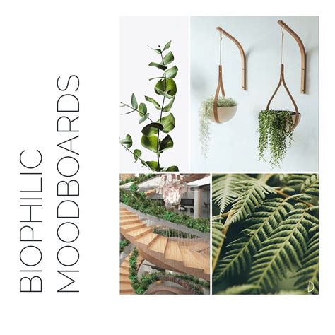 Biophilic design moodboards | Interior design mood board, Biofilic