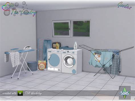 Sims 4 Ccs The Best The Laundry Goodies By Buffsumm