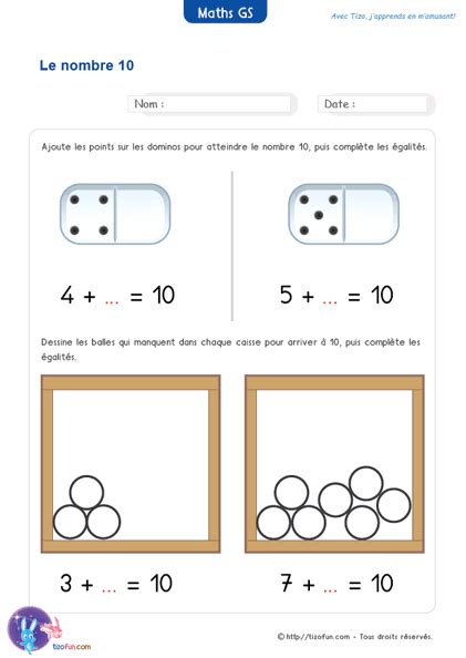 Exercices Maths Gs Maternelle Grande Section Jeux Fiches Pdf French Hot Sex Picture