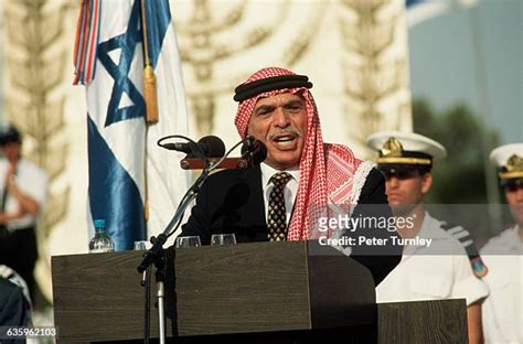 King Hussein I Of Jordan Photos And Premium High Res Pictures Getty