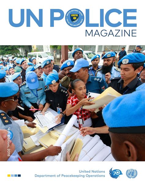UN Police Magazine (2018) | United Nations Peacekeeping