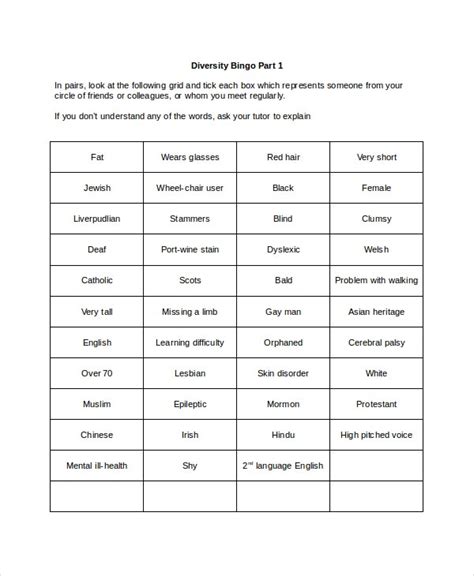 Word Bingo Template 12 Free Word Documents Download Free And Premium
