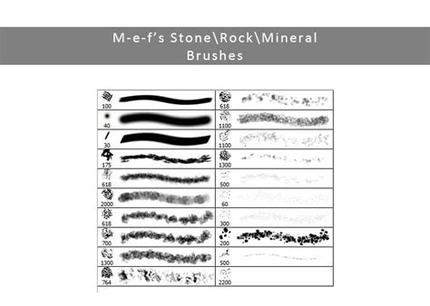 Free Rock Brushes Photoshop Brushes Free Photoshop Brushes Photoshop