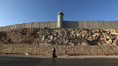 Israel Says Separation Wall Will Be Border News Al Jazeera