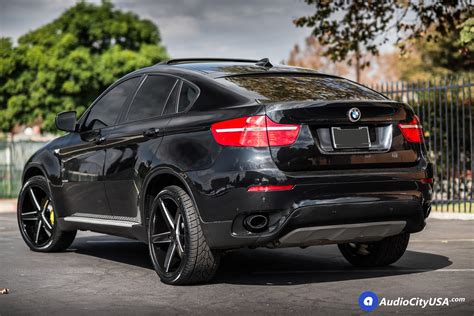 2011 BMW X6 X Drive | 22" Rosso Wheels Affinity Gloss ...