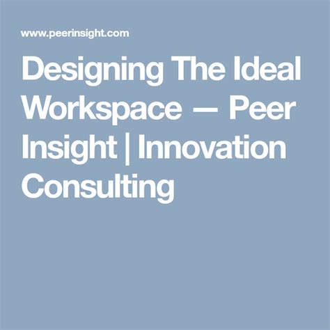 Peer Insight Blog Innovation Product Management Design Strategy