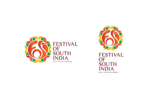 Festival Of South India Logo On Behance