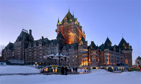 Fairmont Le Chateau Frontenac Quebec City Canadian Affair