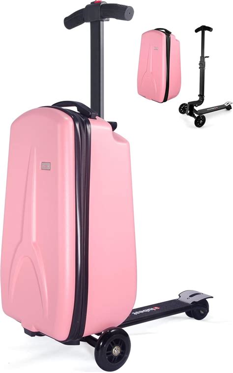 Mrplum Scooter Luggage Detachable Ride On Suitcase Scooter