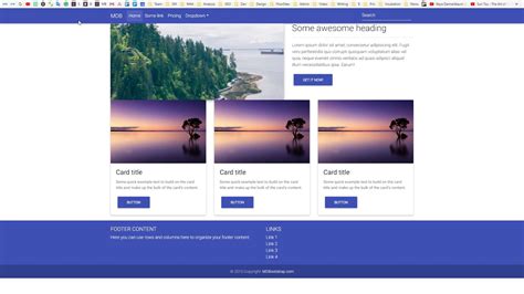 bootstrap  card grid  carddealsreviewco
