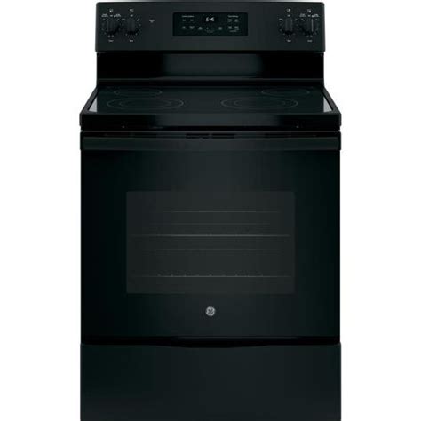 Ge Smooth Surface 4 Elements 53 Cu Ft Self Cleaning Freestanding