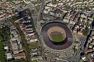 Aerial View Of Stadio San Paolo, Naples Photograph by Blom ASA