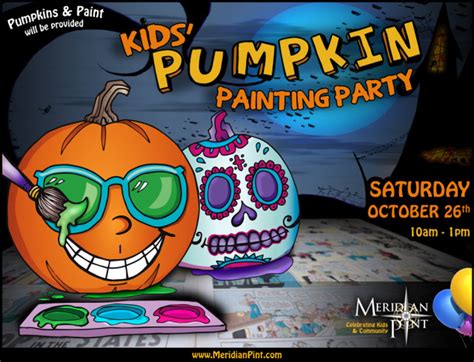 Kids Pumpkin Painting Saturday Morning Fundraiser For Miriams Kitchen
