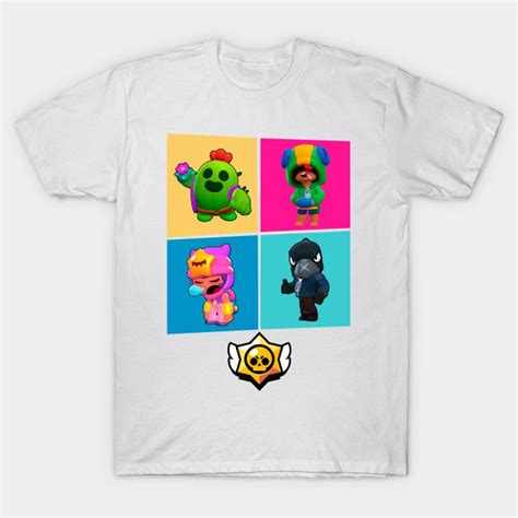 Coole brawl stars hoodie & sweatbroek voor kids. Brawl Stars leon crow sandy spike T-Shirt в 2020 г (с ...
