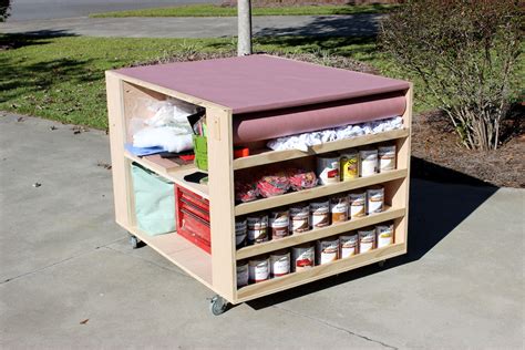 Free delivery · from $7.98 laundry units · special buy bins & totes DIY Portable Workbench with Storage | Free Plans
