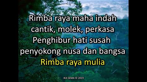 Seruan Rimba Karoke Minus One Karaoke Version 2 Youtube