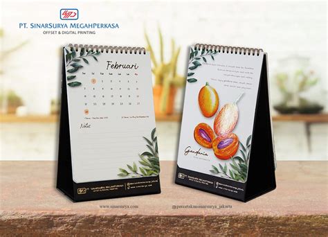 Kalender Meja Percetakan Jakarta Offset Printing Jakarta Percetakan