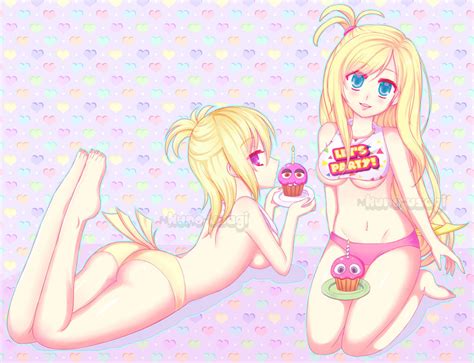 rule 34 bib chica fnaf five nights at freddy s humanized multiple females topless toy chica