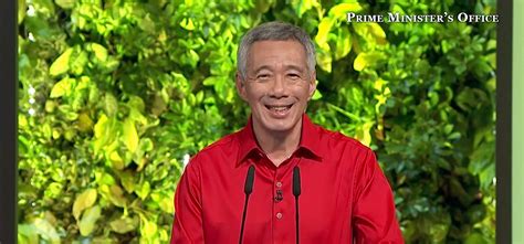 The closest i've come in contact are the following real. Excerpt of PM Lee Hsien Loong's 2015 National Day Rally ...