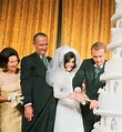 First Daughter Weddings - Luci Baines Johnson, Aug. 6, 1966, cuts the ...