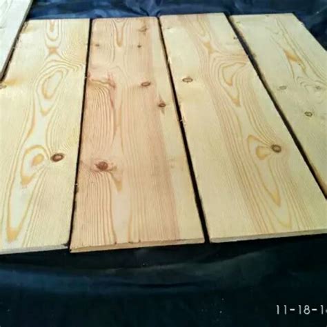 PAPAN KAYU JATI BELANDA 120X14X2 SUDAH DI SERUT DAN DI AMPLAS ( per