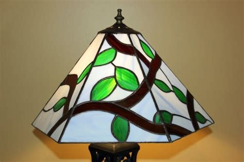 Items Similar To Tree Branch Stained Glass Lamp On Etsy