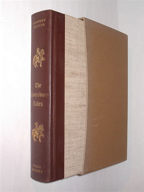The Canterbury Tales Geoffrey Chaucer Folio Society 1978 Hc Books