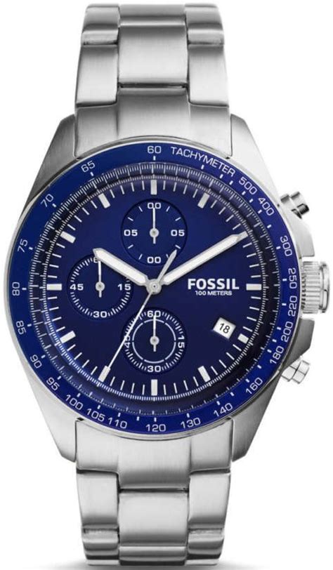 Great savings free delivery / collection on many items. Men's Fossil Sport 54 Chronograph Stainless Steel Bracelet ...