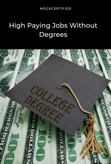 Top High Paying Jobs Without Degrees 2023