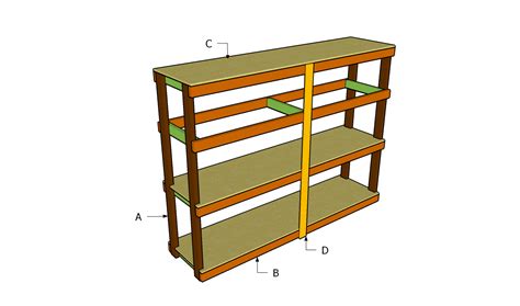 Joist hangers, a power drill, framing angles, screws, a miter saw, and an oriented strand board are some of the materials he. PDF Plans Garage Shelving Plans Download cherrywood sleigh bed « macho10zst