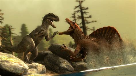 Indominus Rex Vs Spinosaurus By Trex096 On Deviantart