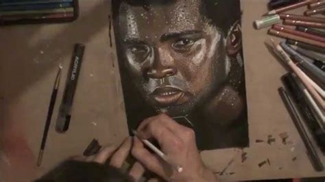 How to draw muhammad ali. Drawing Muhammad Ali - YouTube