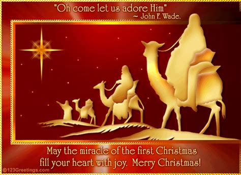 Find the perfect religious christmas stock photos and editorial news pictures from getty images. Miracle Of Christmas! Free Religious Blessings eCards ...