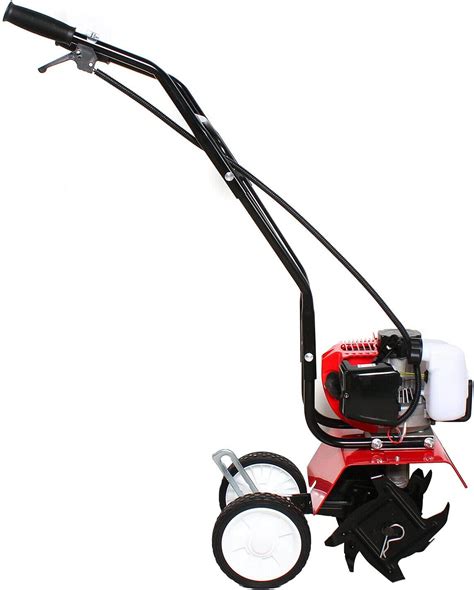 Buy Mini Tiller Cultivator 52cc Air Cooled Two Stroke Gas Engine Garden