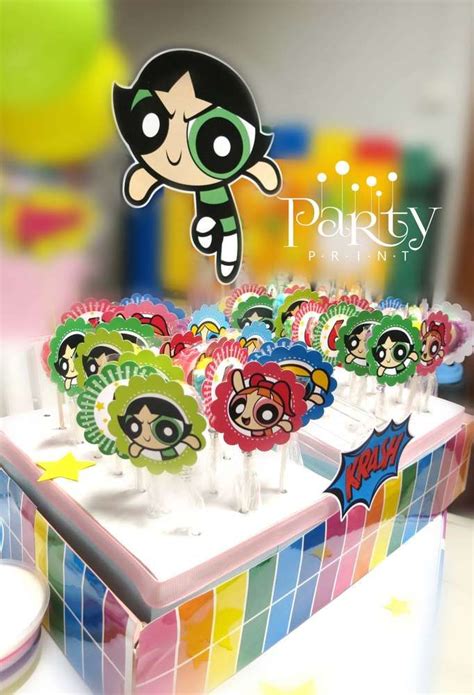 The Powerpuff Girls Birthday Party Ideas Photo 7 Of 15 Girl