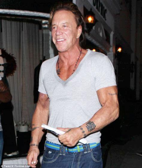 Mickey Rourke Returns To Tattoo Parlour Just Days After Getting New Ink
