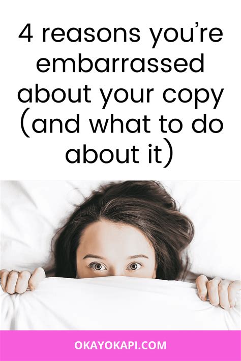 4 Reasons You’re Embarrassed About Your Copy And What To Do About It — Okay Okapi