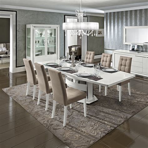 Because the model kayak formal dining room sets for 12 and dwelling minimalist do not look broad then you have to be cautious in the choose the interior of dwelling. Dama Bianca Dining, Modern Formal Dining Sets, Dining Room ...