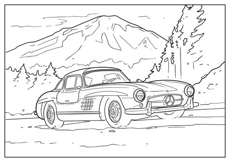 Alarab_cars | سيارات العرب on instagram: 大人も子供も時間を忘れて楽しめる!車の塗り絵フリーダウンロード続々登場 | octane.jp | Fuelling ...