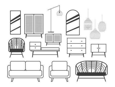 Furniture Vector Art Icons And Graphics For Free Download
