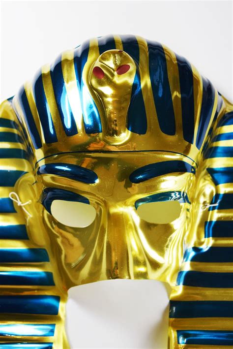 Tutankhamun Face Head Mask Kids Egyptian Pharaoh King Prince Adult
